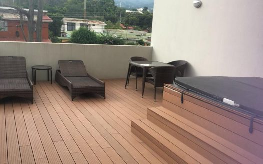 28179.Se vende Hermoso Apartamento en San Rafael de Escazú, con acabados modernos de 2 habitaciones.