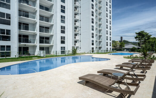 Apartamento Semi Amueblado con Vista al Mar en Condominio Viva Jacó. Código 957362