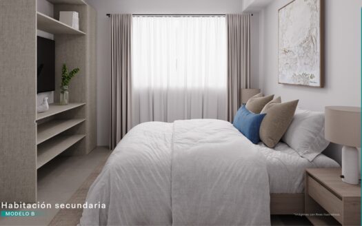 Apartamento en Piso 19 con Vista Espectacular – 3 Habitaciones. Estilo, Confort y Ubicación. Código 128422