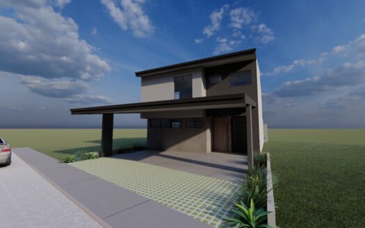 Curridabat: Estrene Espectacular Casa en Condominio con 4 Habitaciones en 277 Metros de Construcción. #138922