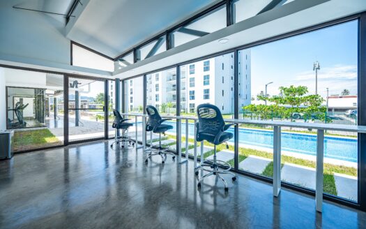 Maravilloso apartamento en venta VIVA JACO PISO 10 – LA MEJOR VISTA MAR!! 2 habitaciones 2 baños!!! Cod. 140123