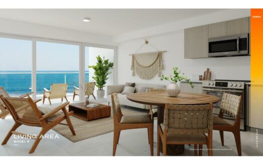 MARENA Jacó – Lujo Frente al Mar | Preventa Exclusiva | Última Unidad Tipo B Piso 9 – 3 hab- 2 baños. Cod. 143613