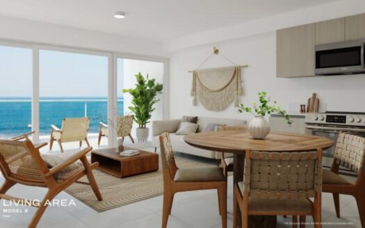 MARENA Jacó – Lujo Frente al Mar | Preventa Exclusiva | Última Unidad Tipo B Piso 9 – 3 hab- 2 baños. Cod. 143613