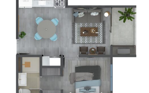 Invierte en PREVENTA desde $148.000 en tu propiedad de playa con alta plusvalía, con reserva $1000 – PRIMA 10% fraccionada, 1 Habitación 1 baño, Parqueo titulado!! Cod. 145757