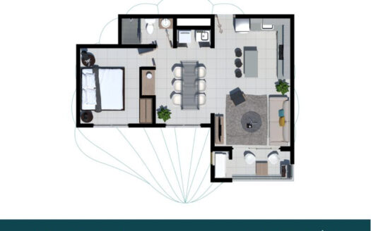 Apartamento En Venta En Punta Leona, Vista Al Mar, Piso 16, Torre 4 Cod 145404