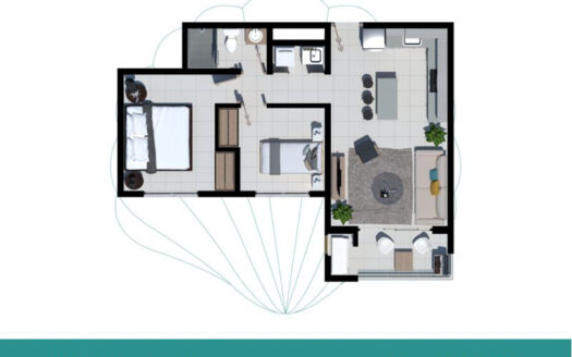 Apartamento En Venta En Punta Leona, Vista Al Mar, Piso 16, Torre 4 Cod 145404