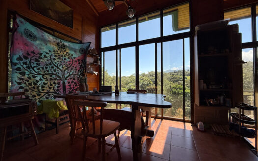 Hermosa Propiedad de Montaña de 4.565 m2, con 3 Cabañas y con paso del Río Agra, en la Zona de Dulce Nombre de Coronado COD 147092